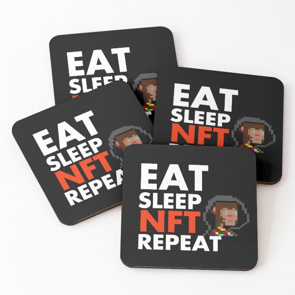 Item preview, Eat Sleep Collect NFT Crypto Monkey #48 designed and sold by patricklevar.