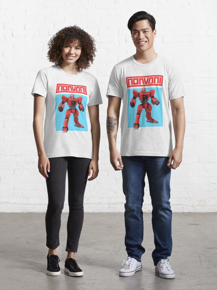 Robot Hero Tee - Red and Blue