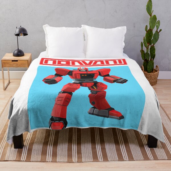 Item preview, Robot Hero Tee - Red and Blue designed and sold by allincolors.
