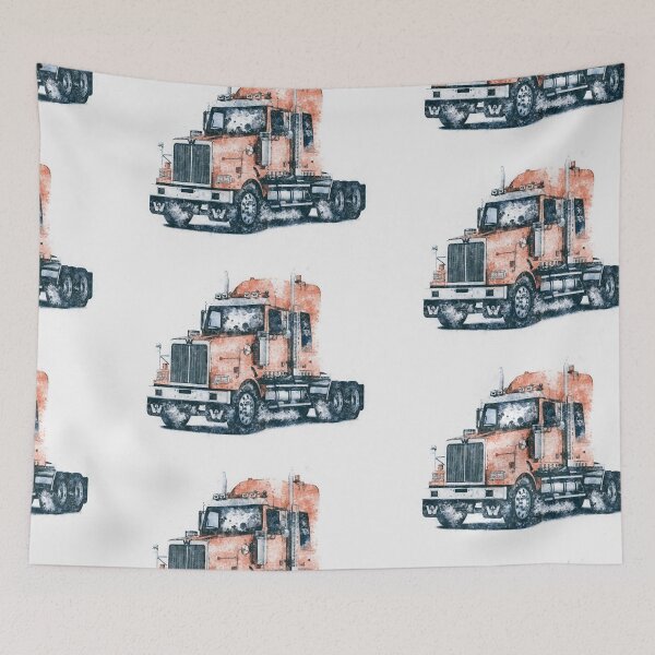 Item preview, Color abstract Truck designed and sold by artdragongift 15.