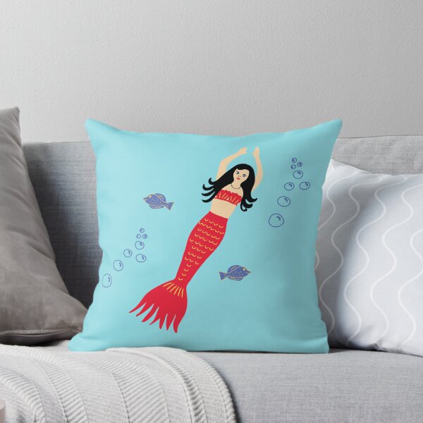 Item preview, Estampado sirena con peces y burbujas designed and sold by BenitasDesign.