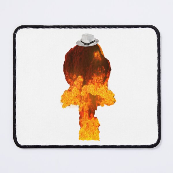 Item preview, Nuclear Explosion with White Hat designed and sold by dino8.
