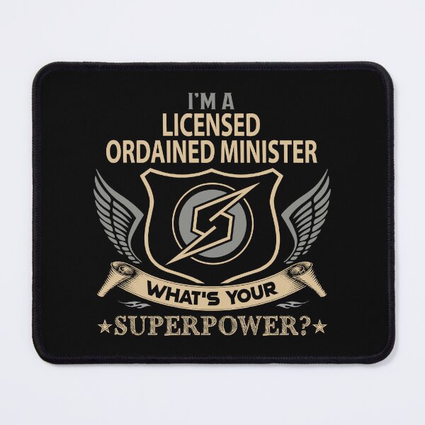 Item preview, Licensed Ordained Minister T Shirt - What Is Your Superpower Job Gift Item Tee designed and sold by leolanwugm.