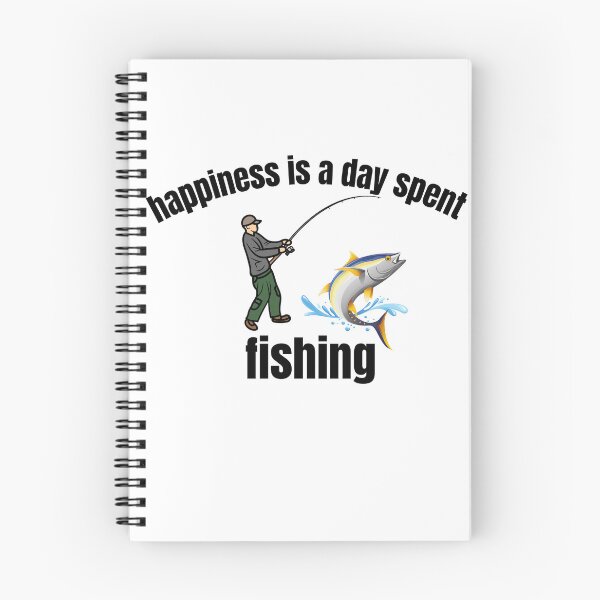 Item preview,   Happiness is a Day Spent Fishing designed and sold by badretop.