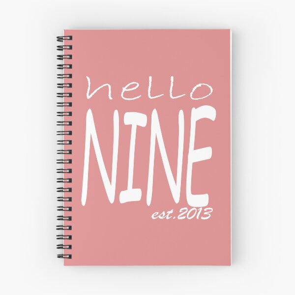 Item preview, Copy of Hello Nine , 9th Birthday , Est 2013  designed and sold by boyastore.