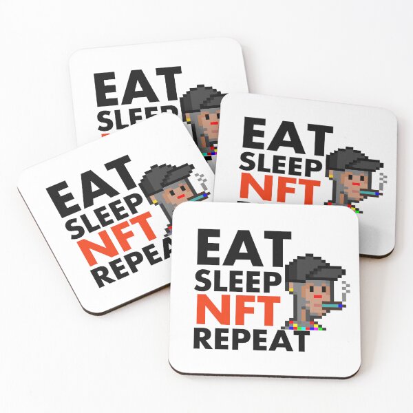 Item preview, Eat Sleep Collect NFT Crypto Monkey #49 designed and sold by patricklevar.