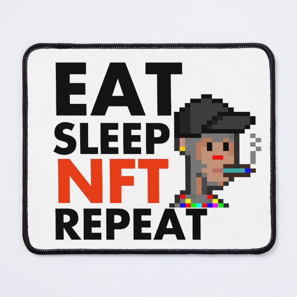 Item preview, Eat Sleep Collect NFT Crypto Monkey #49 designed and sold by patricklevar.