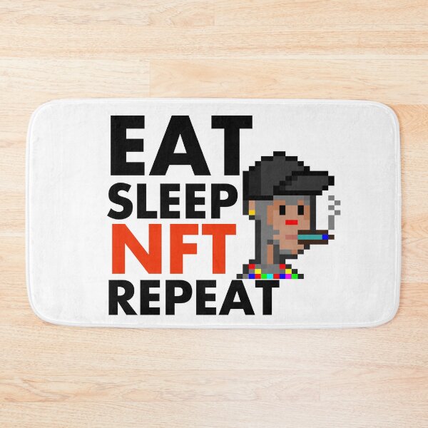 Item preview, Eat Sleep Collect NFT Crypto Monkey #49 designed and sold by patricklevar.
