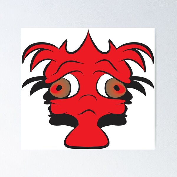 Item preview, THING - 3 in Red designed and sold by MontanaJack.