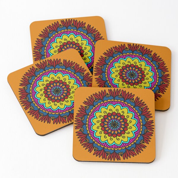 Item preview, Water Watercolor Floral Mandala By Metastudio designed and sold by metastudio.