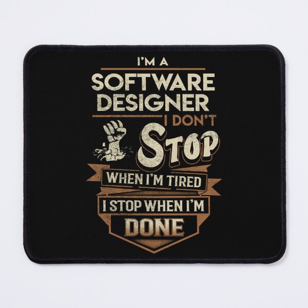 Item preview, Software Designer T Shirt - I Stop When Done Job Gift Item Tee designed and sold by natalinedk.