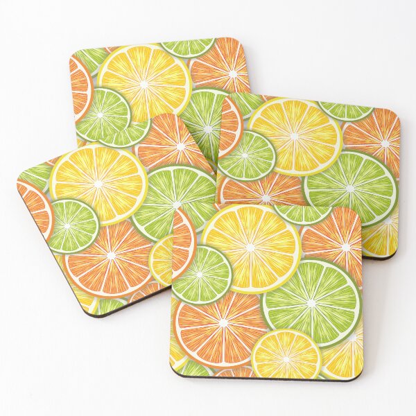 Item preview, Orange Citrus Slices Pattern designed and sold by Ayesha Saleem.