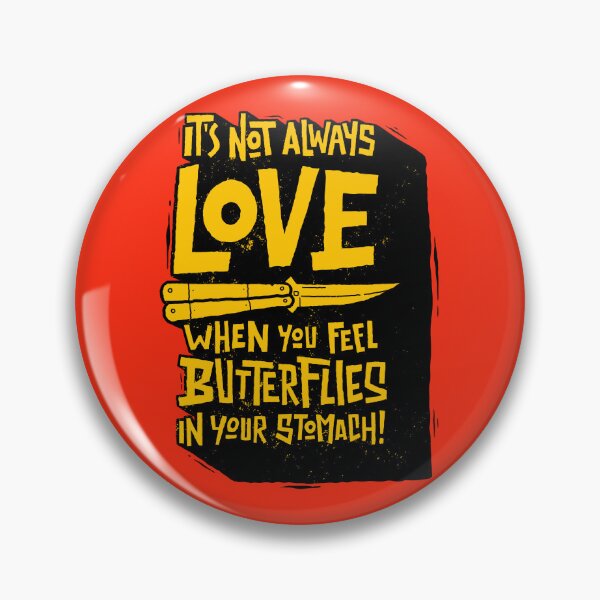 Item preview, It's not always love when you feel butterflies in your stomach designed and sold by Mircea Iliescu.