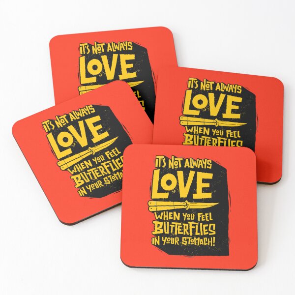 Item preview, It's not always love when you feel butterflies in your stomach designed and sold by Mircea Iliescu.
