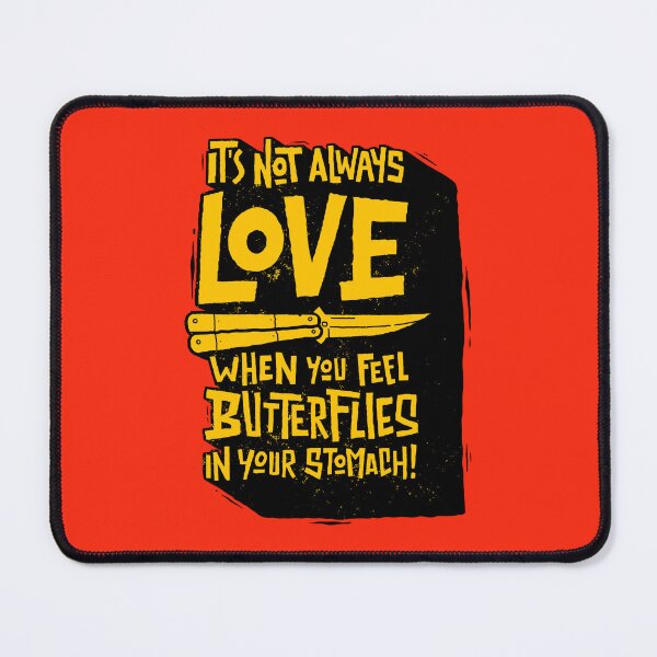 Item preview, It's not always love when you feel butterflies in your stomach designed and sold by Mircea Iliescu.