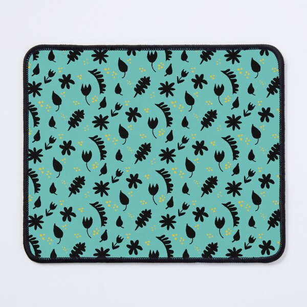 Item preview, Light Blue and Black floral designed and sold by DemonicGloom.
