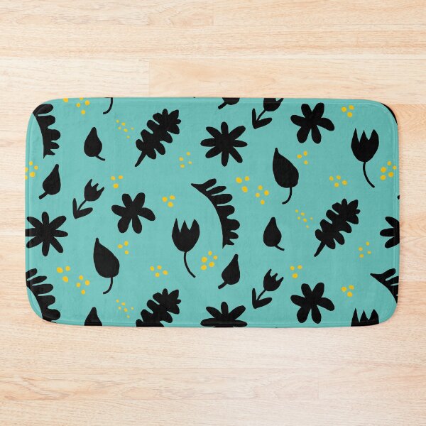 Item preview, Light Blue and Black floral designed and sold by DemonicGloom.