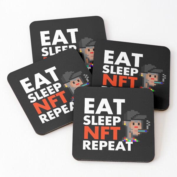 Item preview, Eat Sleep Collect NFT Crypto Monkey #50 designed and sold by patricklevar.