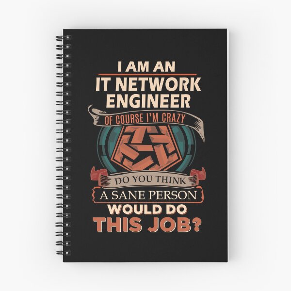 Item preview, It Network Engineer T Shirt - Sane Person Job Gift Item Tee designed and sold by vonnie38uo.