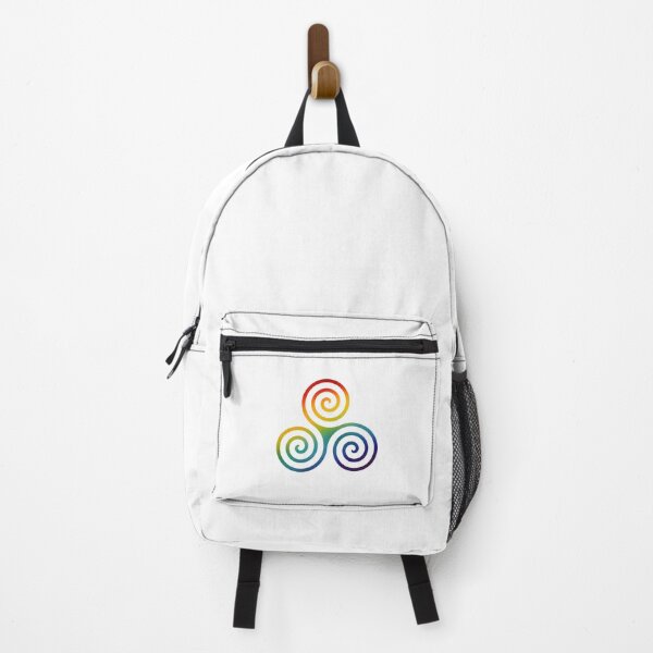 Item preview, Rainbow Colorful Triple Spiral designed and sold by JanviRamani.