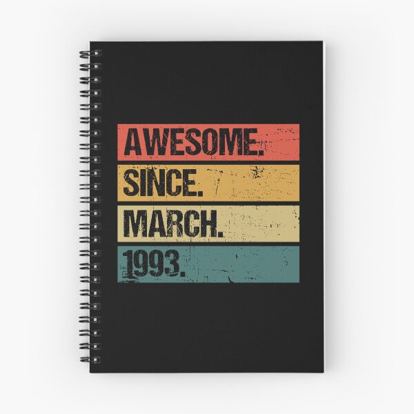 Item preview, 29th Birthday Gift: Awesome Since April 1993, Retro 1993 April Birthday designed and sold by AMINE  ★★★★★.