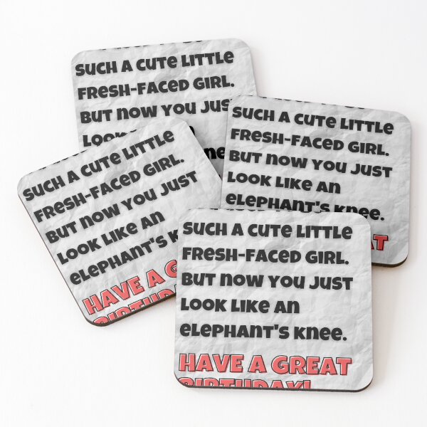 Item preview, Nadja says happy birthday designed and sold by artiepants.