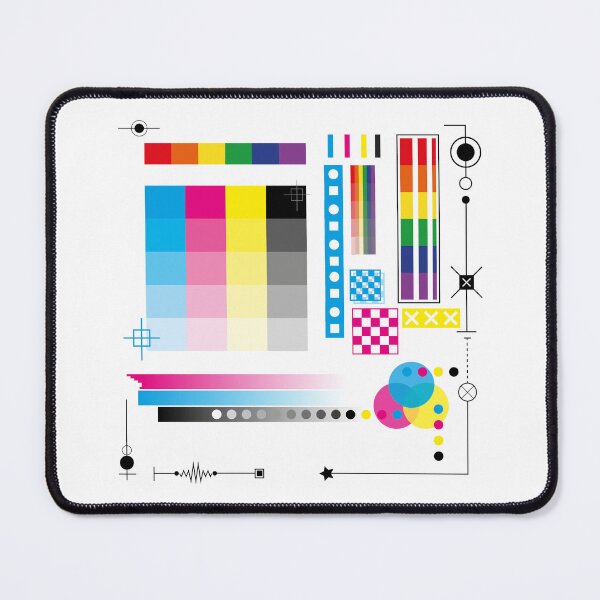 Item preview, Colour Wheel Abstract Printer Test designed and sold by Dr-Faustus.