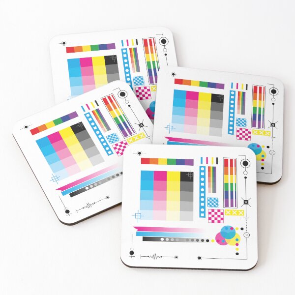 Item preview, Colour Wheel Abstract Printer Test designed and sold by Dr-Faustus.