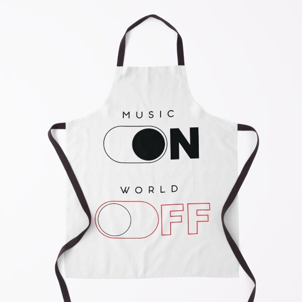 Item preview, FUNNY MUSIC IS ON, WORLD IS OFF designed and sold by arthemdesign.