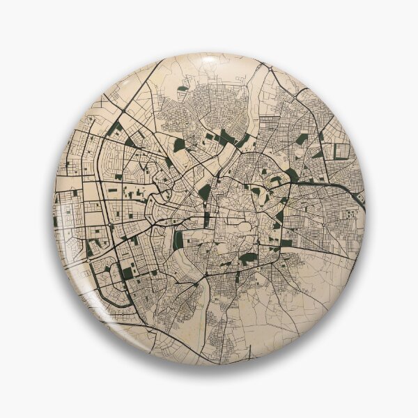 Item preview, Aleppo City Map of Syria - Vintage designed and sold by deMAP.