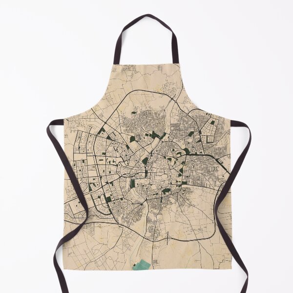 Item preview, Aleppo City Map of Syria - Vintage designed and sold by deMAP.