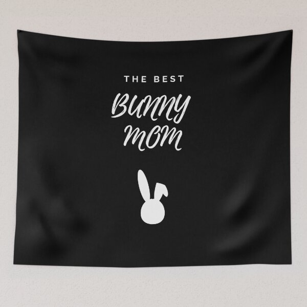 Item preview, THE BEST BUNNY MOM designed and sold by HSJdesignseu.
