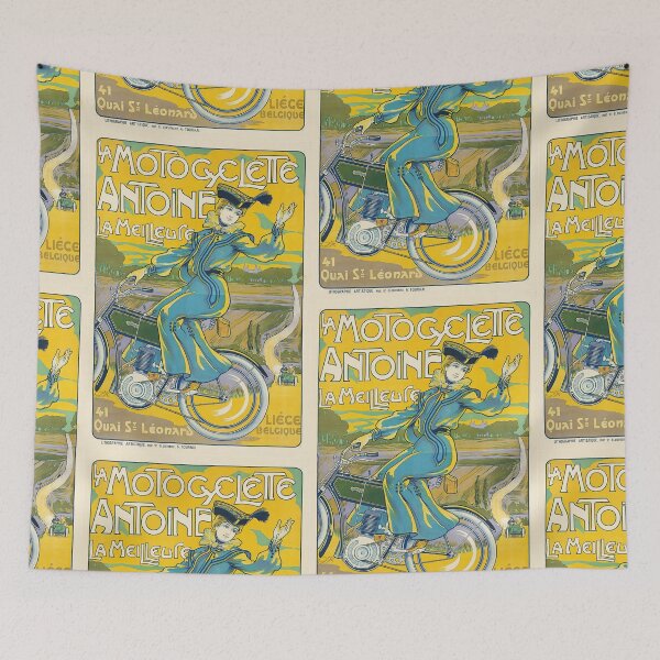 Item preview, La Motocyclette Antoine | French vintage posters designed and sold by POSTERAMALA.