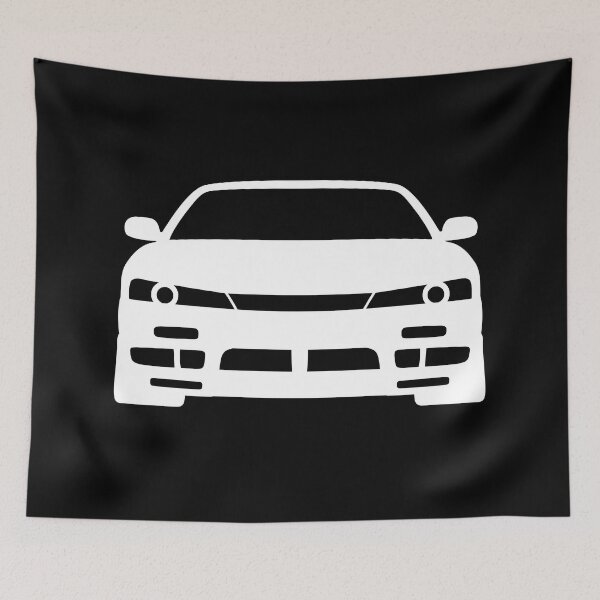 Item preview, Nissan Silvia S14 200SX white sticker designed and sold by EdimDesign.