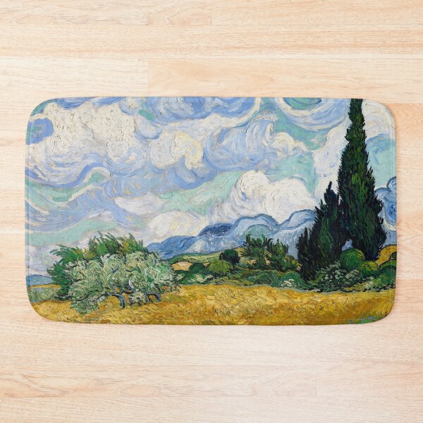 Item preview, Wheat Field with Cypresses by Vincent van Gogh designed and sold by emilypigou.