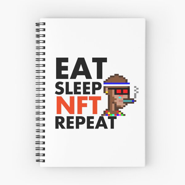 Item preview, Eat Sleep Collect NFT Crypto Monkey #51 designed and sold by patricklevar.
