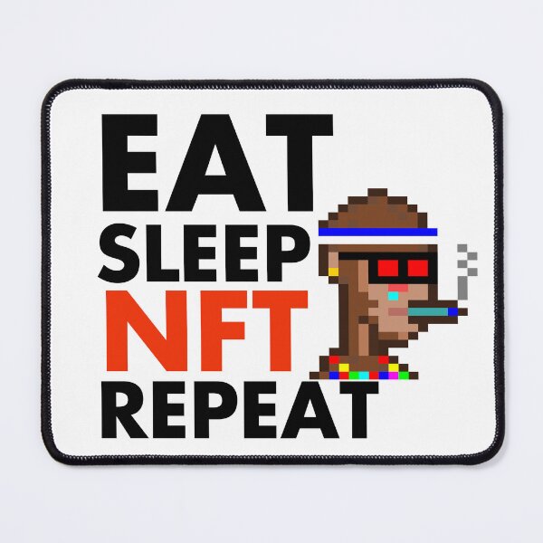 Item preview, Eat Sleep Collect NFT Crypto Monkey #51 designed and sold by patricklevar.