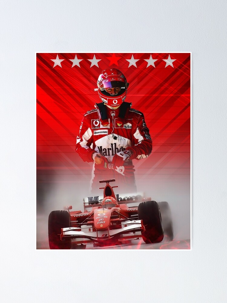 "Michael Schumacher" Poster For Sale By Mimiwahyuni | Redbubble