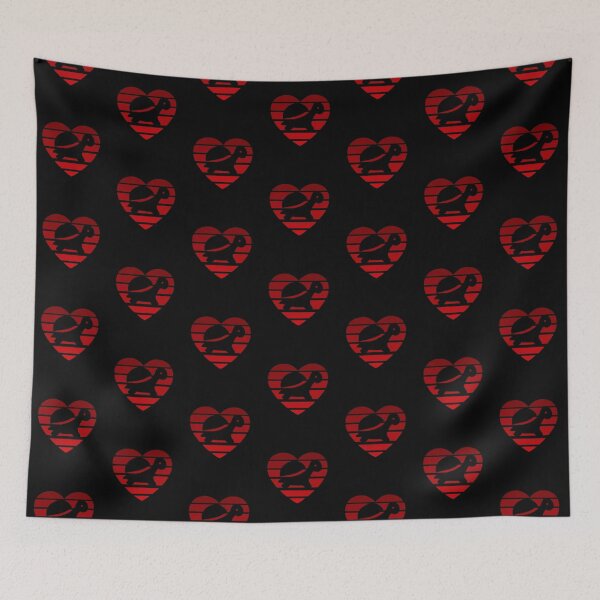 Item preview, I Turtley Love You Retro Sunset Turtle Pun designed and sold by Onewivnacher.