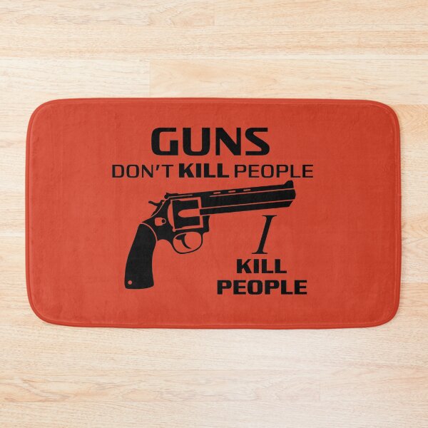 Item preview, Guns Don't Kill People, I Kill People Quote designed and sold by Meta Cortex.