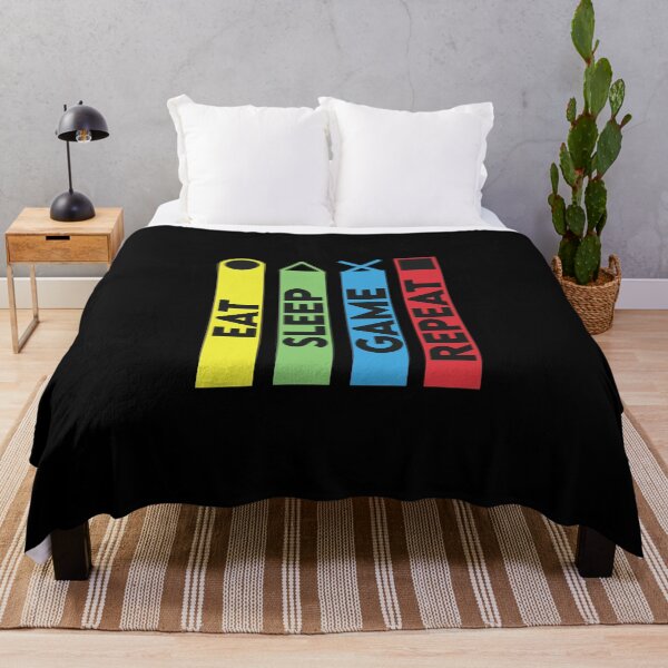 Item preview, Everyday In A Week Eat, Sleep, Game, Repeat, designed and sold by DesignSector.