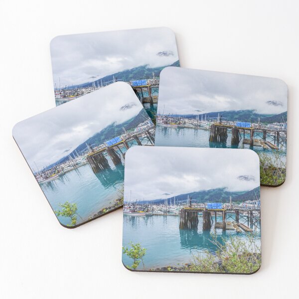 Item preview, Whittier Alaska Harbor designed and sold by mljdwhite.