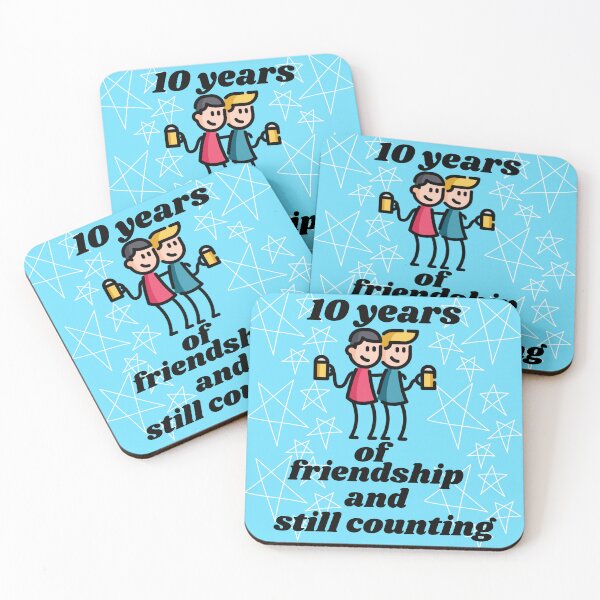 Item preview, Ten Years of Smiling Childhood Friendship designed and sold by Yaatra.