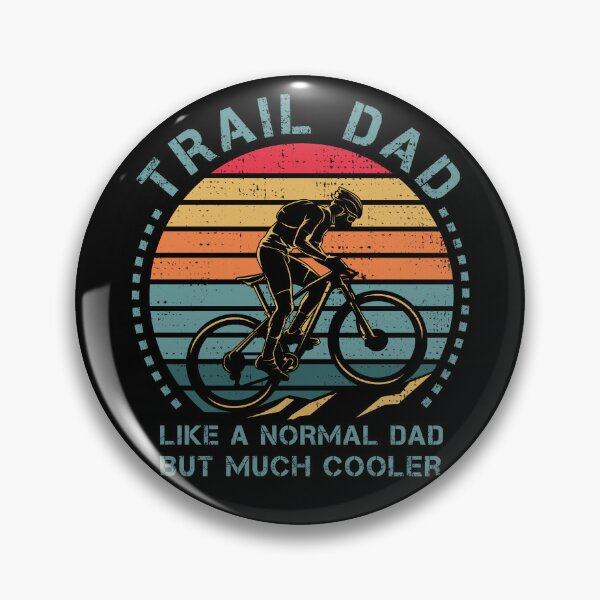 Item preview, Mountain Bike Trail Dad Vintage Retro Gift Idea designed and sold by Kuma518.