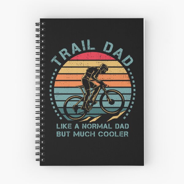 Item preview, Mountain Bike Trail Dad Vintage Retro Gift Idea designed and sold by Kuma518.