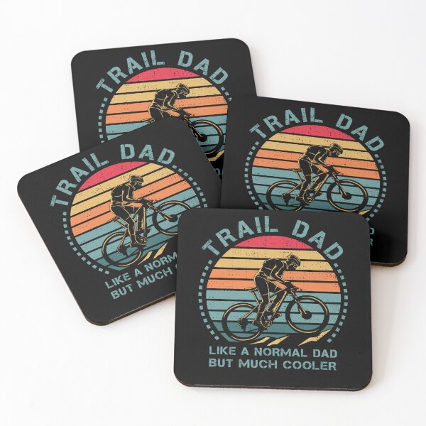Item preview, Mountain Bike Trail Dad Vintage Retro Gift Idea designed and sold by Kuma518.