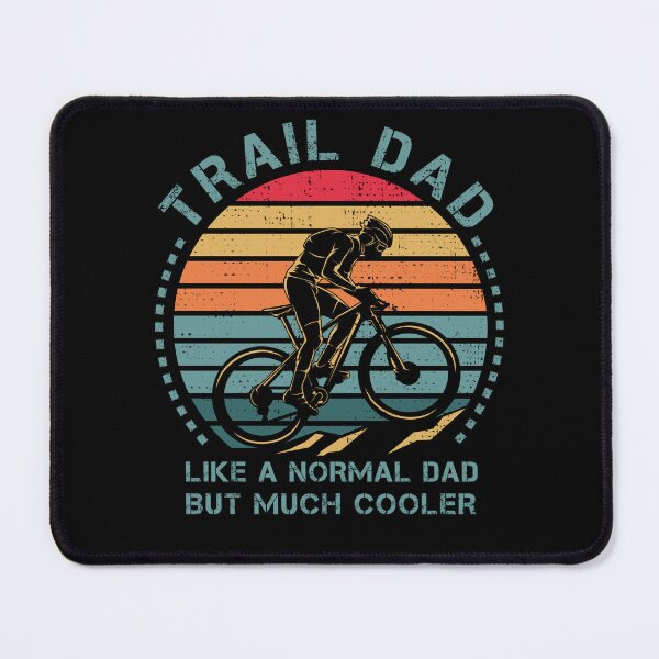 Item preview, Mountain Bike Trail Dad Vintage Retro Gift Idea designed and sold by Kuma518.