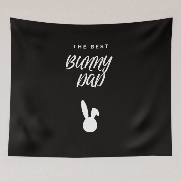 Item preview, THE BEST BUNNY DAD designed and sold by HSJdesignseu.