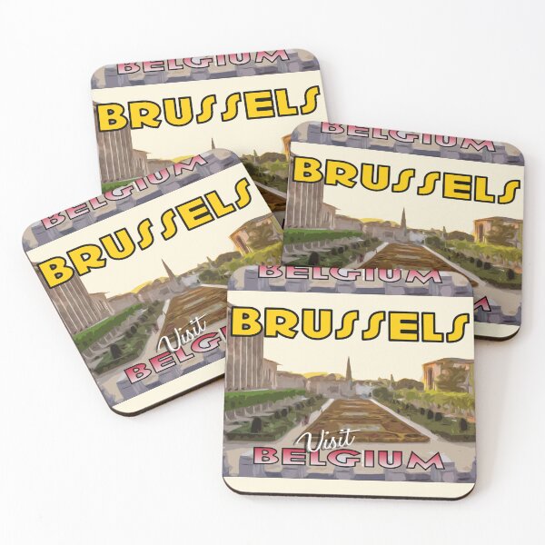 Item preview, Brussels, Visit Belgium  designed and sold by REALDesign-Shop.