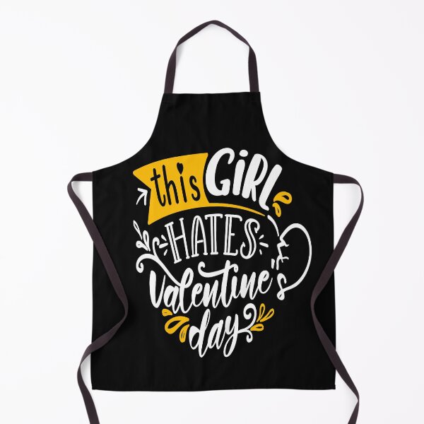 Item preview, This Girl Hates Valentine Day designed and sold by Tresh Store.